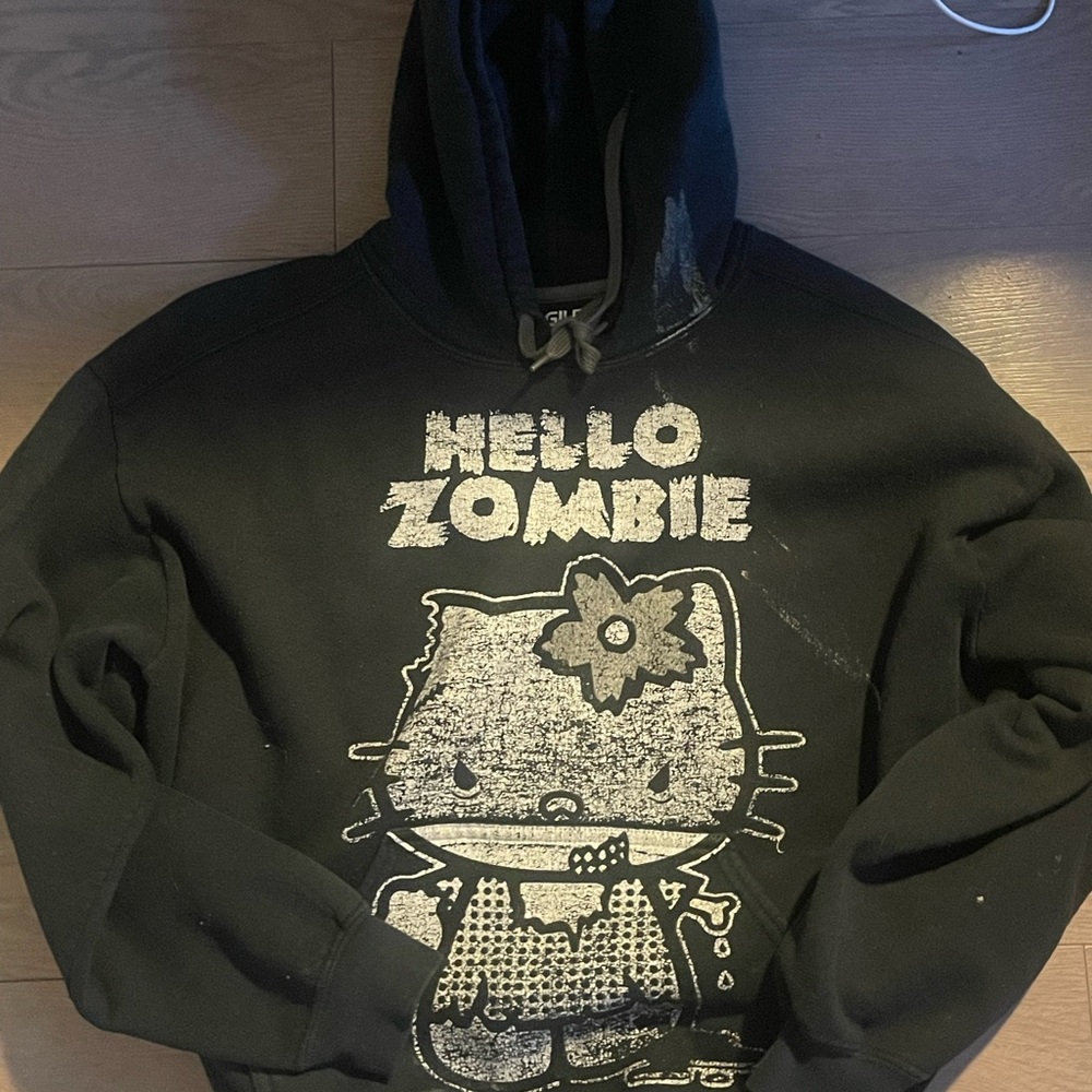 Hello “Zombie” Hello Kitty Sanrio Hoodie. 100% cotton
